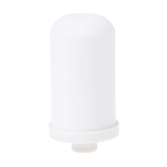 Enagua Mart Mexi Ceramic White Faucet Mount Water Filter System - Replacement Purifier Cartridge for Home Kitchen