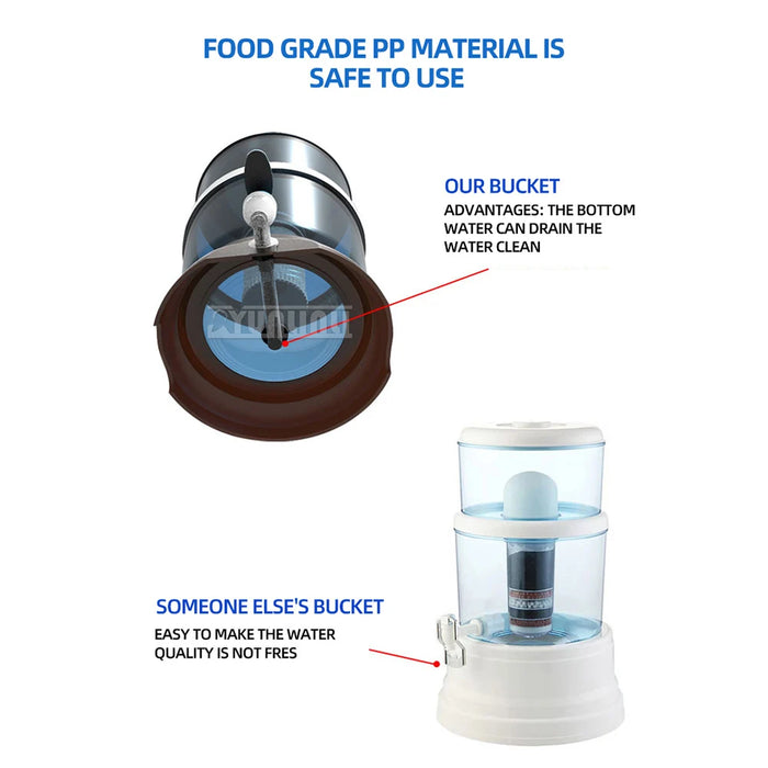 Enagua Mart Large Capacity Water Purifier - Activated Carbon Drinking Water Filter