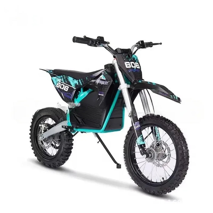 Enagua Mart Two-Wheeled Electric Motorcycle - 60V 1500W/2000W Motocross Motorcycle for Adults