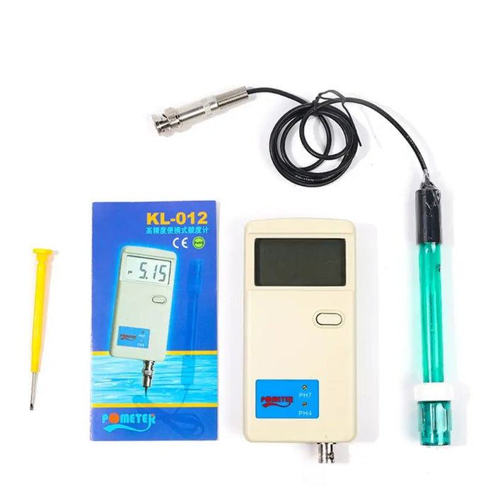 Enagua Mart pH 0.01 Quality Purity pH Meter - Digital Tester for Biology and Chemical Laboratories