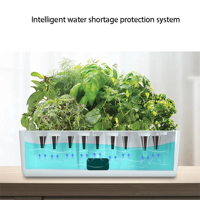 Enagua Mart Hydroponics Growing System - Indoor Smart Automatic Timer Garden Planter