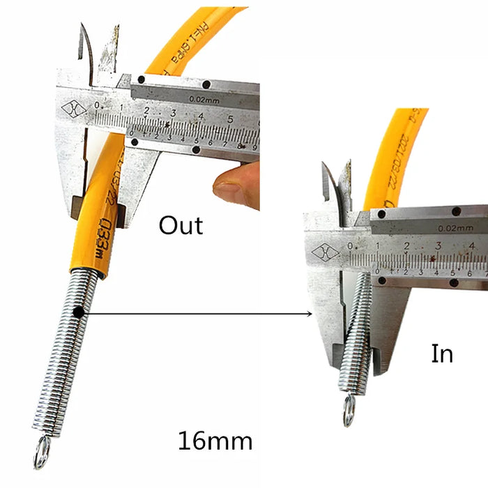 Enagua Mart 500mm Torsion Spring Pipe Bender - Manual PVC Pipe Bending Tool for Hydropower Installation