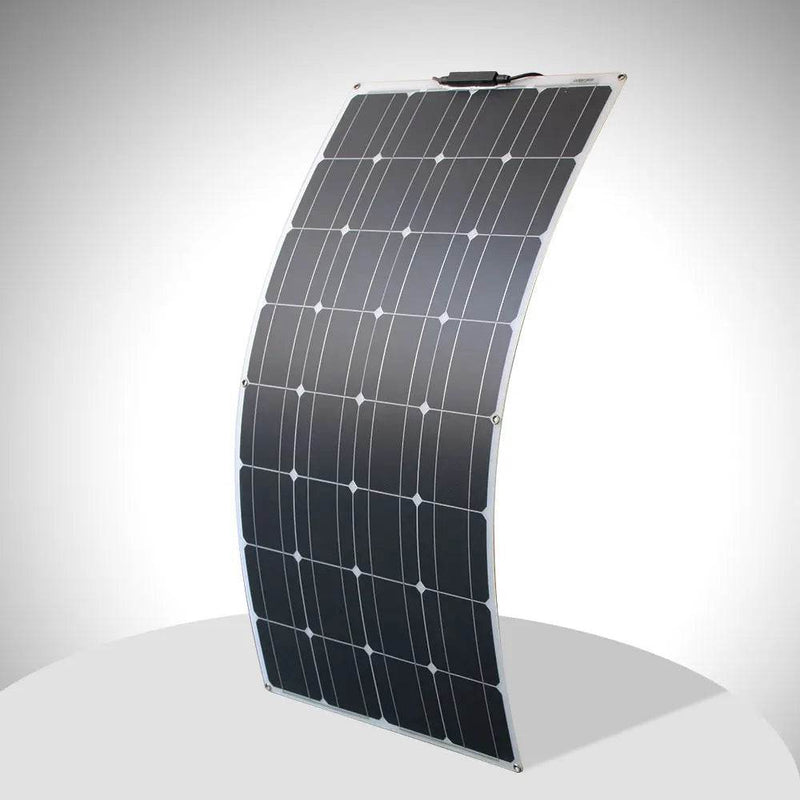 Enagua Mart 12V Flexible Solar Panel Kit - 100W/200W/300W Solar Panels with Controller for Boat, Car, RV, and Battery Charger - Enagua Mart