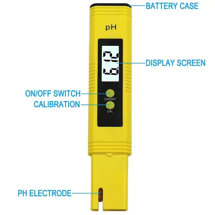 Enagua Mart pH Meter - High Precision Water Quality Tester with 0.01 Accuracy for Aquariums and Pools