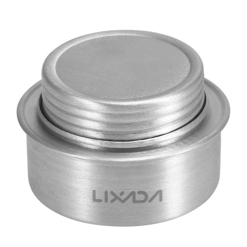 Enagua Mart Lixada Camping Stove - Ultralight Aluminum Alloy Alcohol Stove with Lid for Hiking, Picnics, and Outdoor Cooking - Enagua Mart