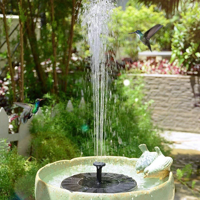 Enagua Mart Mini Solar Water Fountain - Pool & Pond Waterfall Decor