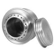 Enagua Mart Lixada Camping Stove - Ultralight Aluminum Alloy Alcohol Stove with Lid for Hiking, Picnics, and Outdoor Cooking - Enagua Mart