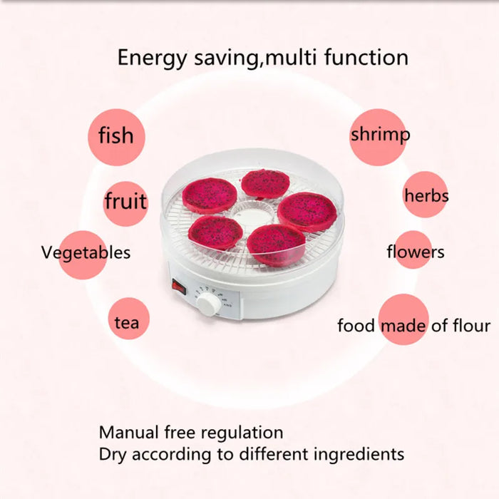 Enagua Mart Food Dehydrator - Multifunctional Meat Drying Machine and Fruit Dryer for Home Use