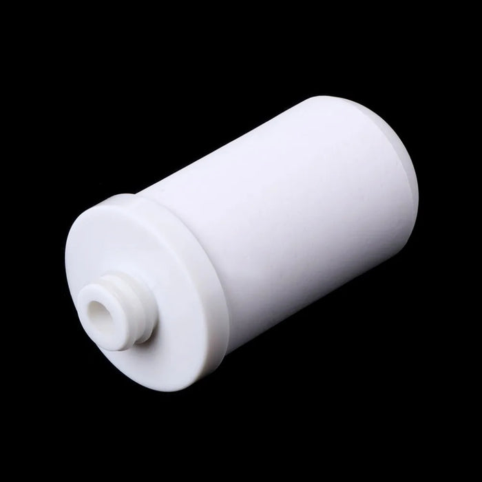 Enagua Mart Mexi Ceramic White Faucet Mount Water Filter System - Replacement Purifier Cartridge for Home Kitchen