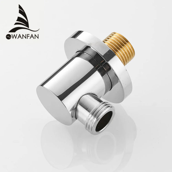 Enagua Mart Brass Diverter Valve - 2-Way Water Separator Shower Head Adapter