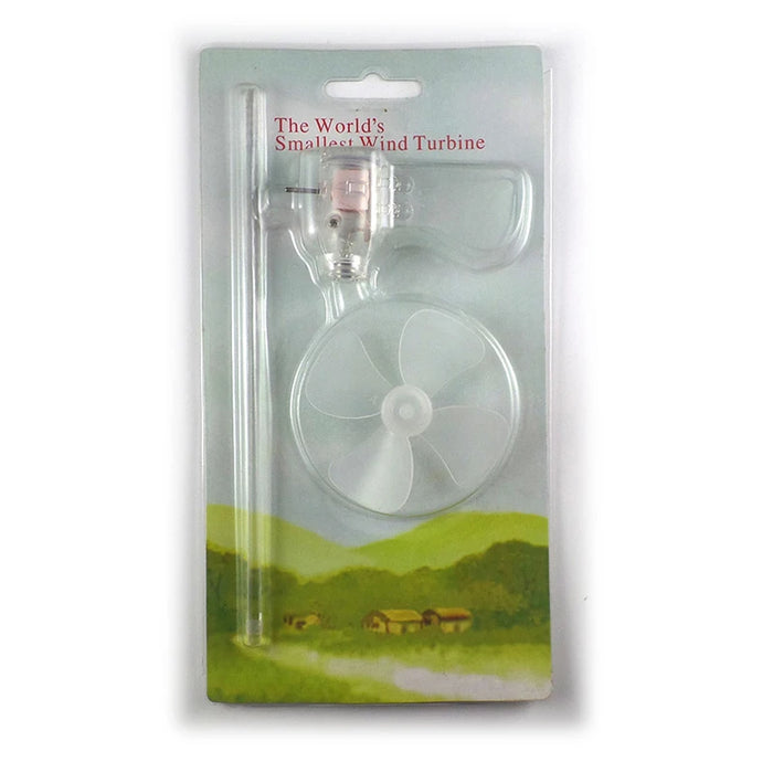 Enagua Mart Smallest Mini Wind Turbine Generator - LED Teaching Tool and Science Model