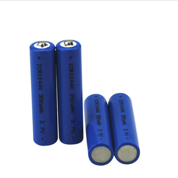 Enagua Mart 3.7V 10440 Lithium Battery - 350mAh AAA Rechargeable Battery for Flashlights and Toys