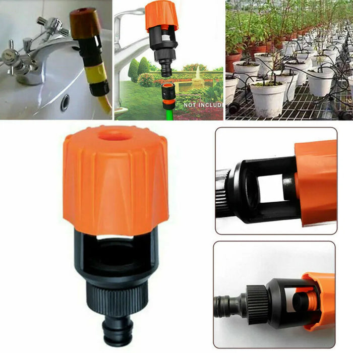 Enagua Mart Universal Kitchen Mixer Tap to Garden Hose Pipe Connector - Quick Adapter Fitting