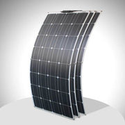 Enagua Mart 12V Flexible Solar Panel Kit - 100W/200W/300W Solar Panels with Controller for Boat, Car, RV, and Battery Charger - Enagua Mart