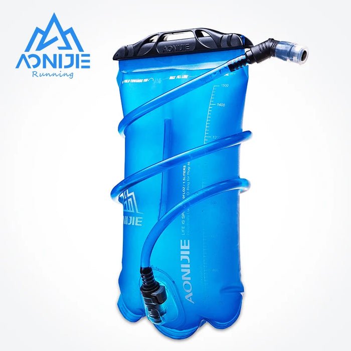 Enagua Mart Soft Reservoir Water Bladder Hydration Pack - 1.5L, 2L, 3L BPA-Free Water Storage Bag for Running, Hiking, and Cycling