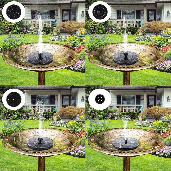 Enagua Mart Solar Floating Water Fountain - Bird Bath Fountain Pump for Garden and Patio