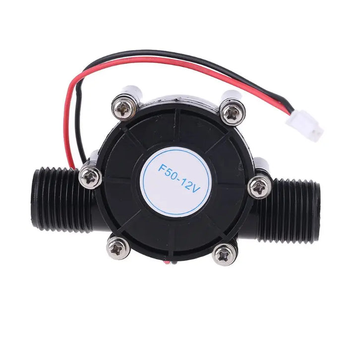 Enagua Mart DC 12V 10W Micro Hydro Generator - G1/2 Male Thread Mini Water Turbine