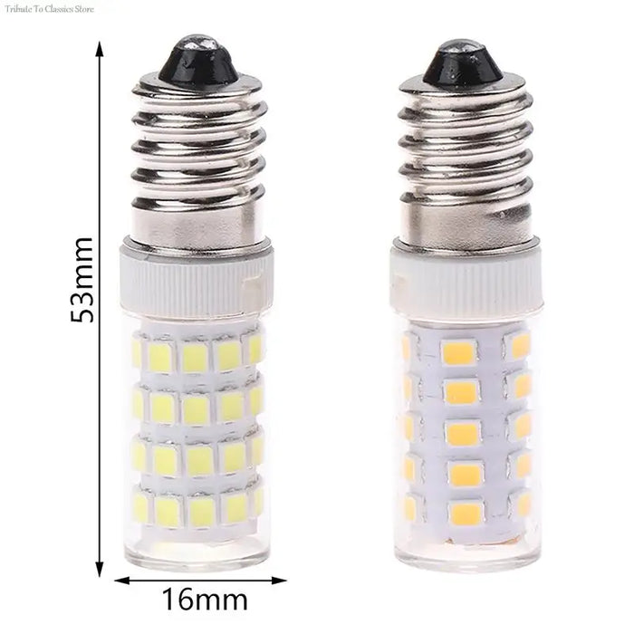 Enagua Mart LED Corn Light Bulb - E14 5W/7W AC220V Mini Chandelier Refrigerator Bulb