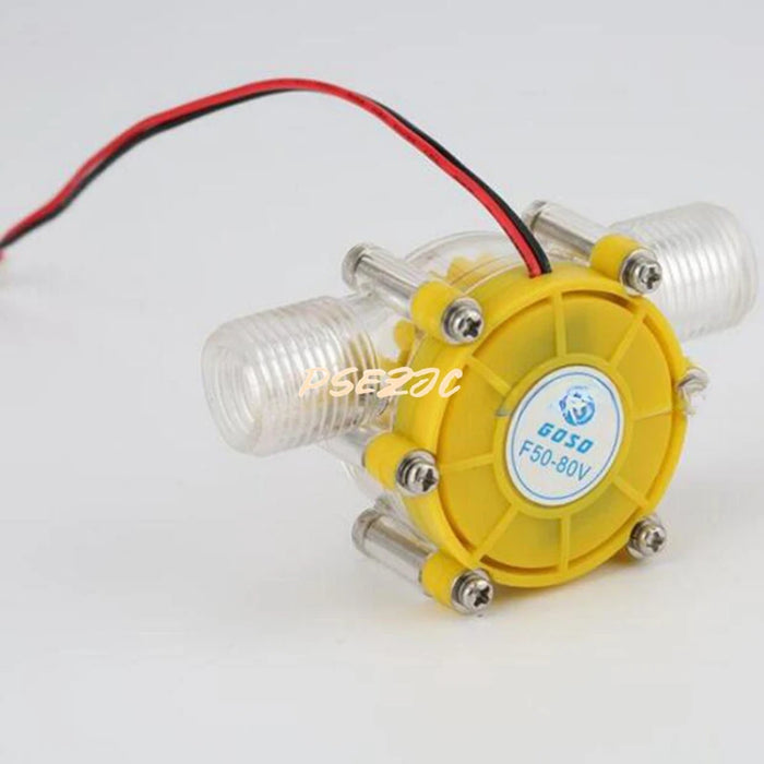 Enagua Mart Micro Hydro Generator - DC5V/12V/80V, 10W Hydraulic Water Flow Generator