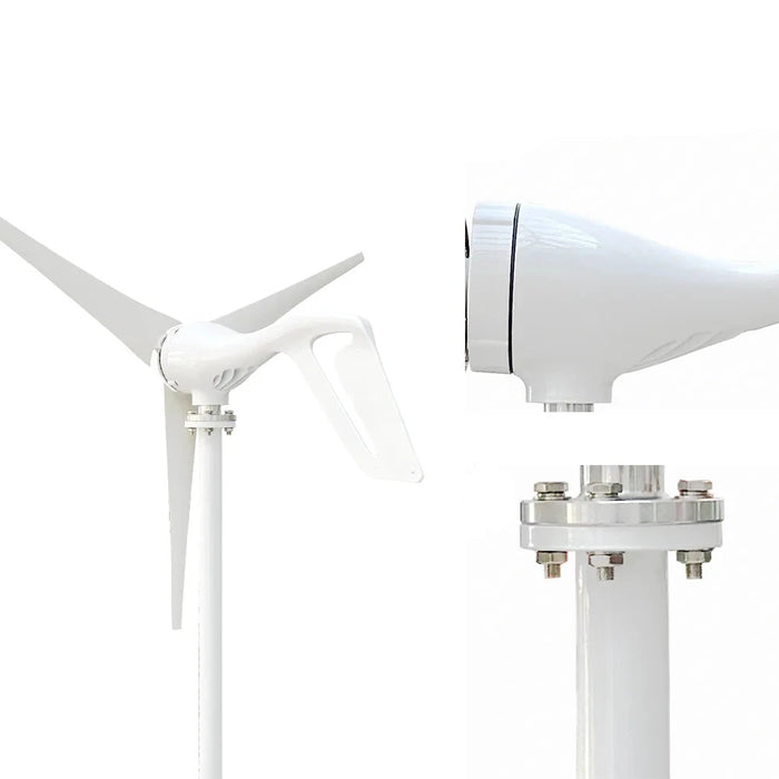 Enagua Mart 1000W Horizontal Wind Turbine - High-Efficiency 12V/24V Wind Energy Generator