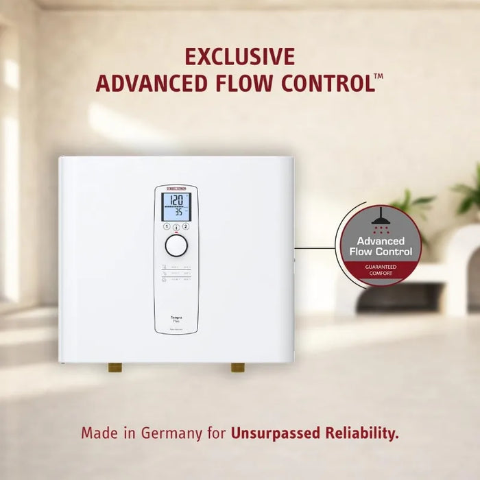 Enagua Mart Stiebel Eltron Tankless Water Heater - Tempra 24 Plus Electric On-Demand Hot Water, Eco-Friendly