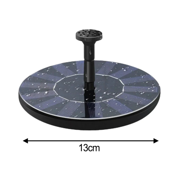 Enagua Mart Solar Fountain Floating Pump - Outdoor Garden Pond Water Feature