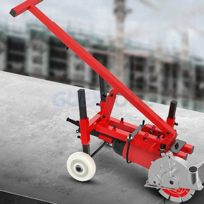 Enagua Mart Hand-Push Concrete Slotting Machine - Floor Slotting Rack for Hydropower Installation and Road Cutting