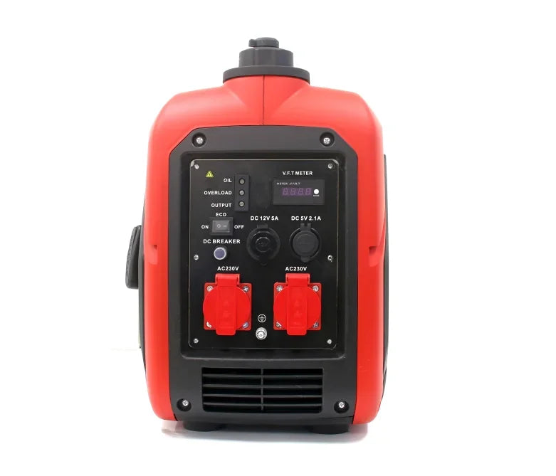 Enagua Mart 2KW Super Silent Mini Gasoline Generator - Digital Inverter with Practical Handle