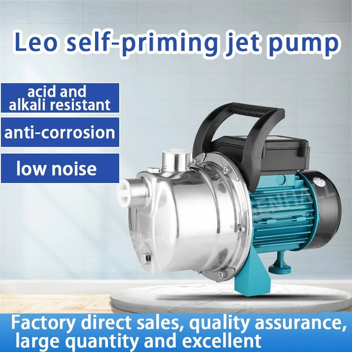 Enagua Mart Leo Automatic Stainless Steel Booster Pump - Domestic Water Pump for Water Treatment