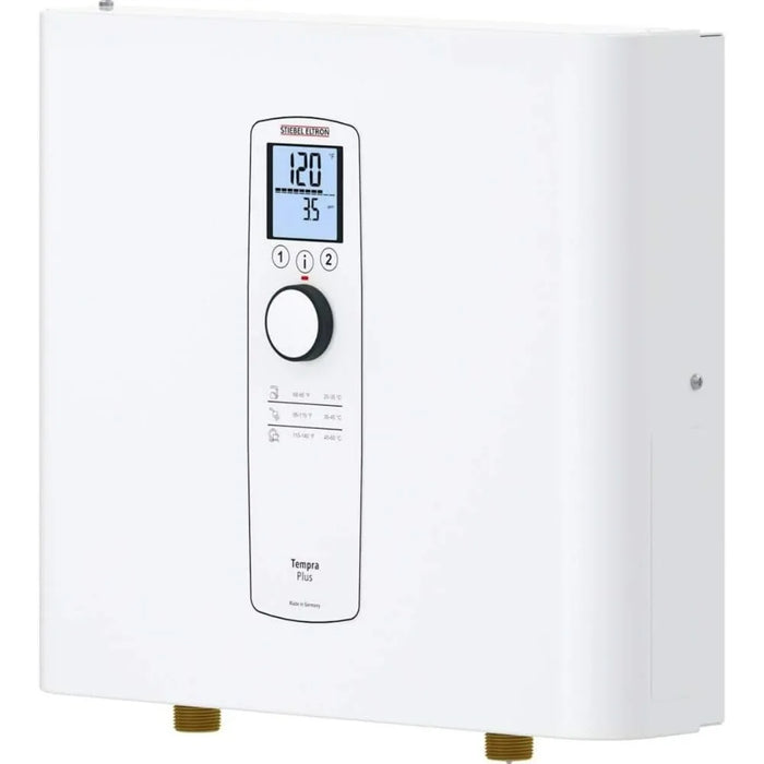 Enagua Mart Tempra 24 Plus Electric Tankless Water Heater - Eco White, 20.2kW On-Demand Hot Water