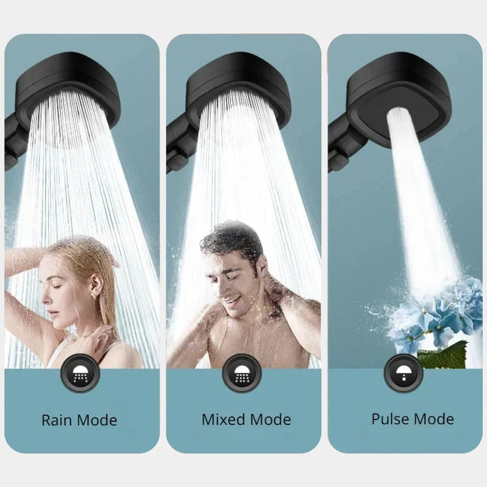 Enagua Mart Xiaomi High-Pressure Shower Head - 3 Modes Water-Saving Adjustable Sprayer for Home Bathroom