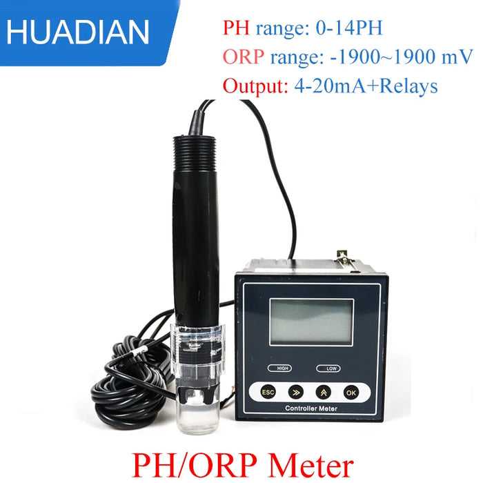 Enagua Mart Digital Water Quality Meter - Dissolved Oxygen, pH, Conductivity, and Salinity Tester