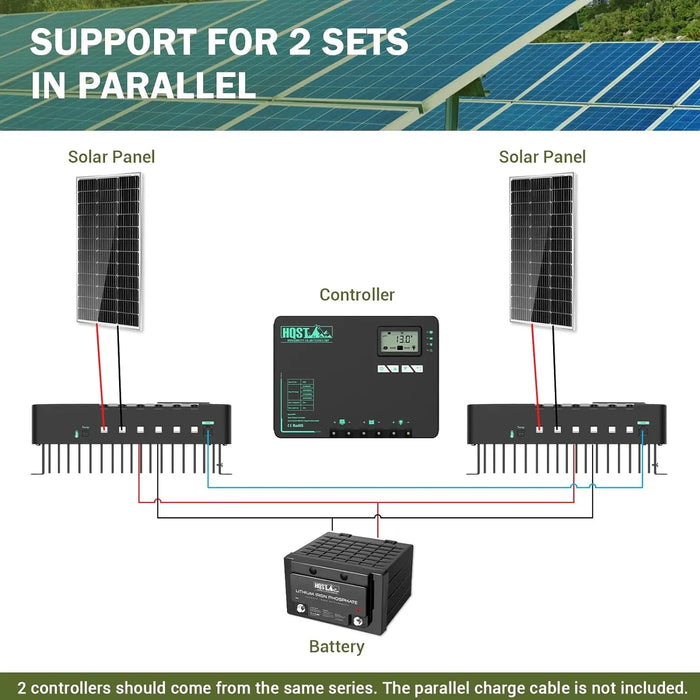 Enagua Mart 60A MPPT Solar Charge Controller - 12V/24V/36V/48V with Bluetooth and Lithium Battery Support