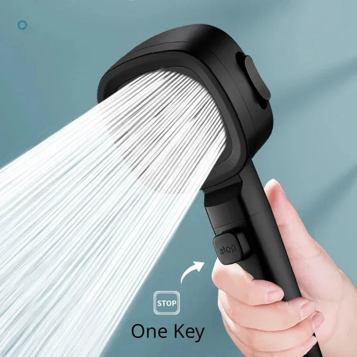 Enagua Mart Xiaomi High-Pressure Shower Head - 3 Modes Water-Saving Adjustable Sprayer for Home Bathroom