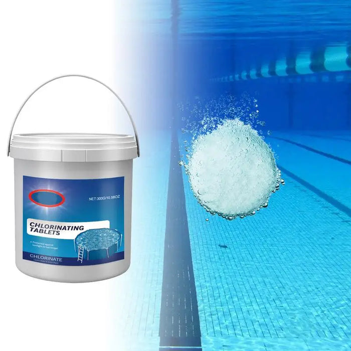 Enagua Mart Pool Cleaning Tablet - Chlorine Pills for Pool and Hot Tub Care