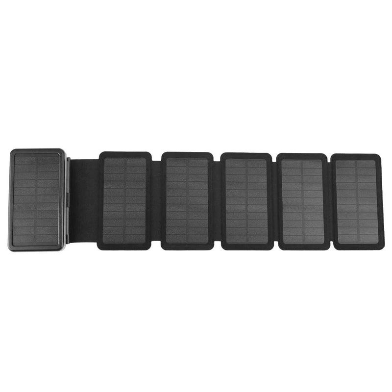Enagua Mart Portable 20000mAh Solar Power Bank - Folding Solar Charger for Mobile Phones - Enagua Mart