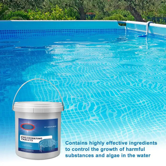 Enagua Mart Chlorine Tablets for Pool - Purify Water with Chlorine Pills for Hot Tubs and Pools