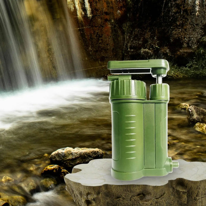 Enagua Mart Portable Water Filter System - Compact Water Filtration for Travel, Survival, and Outdoor Use
