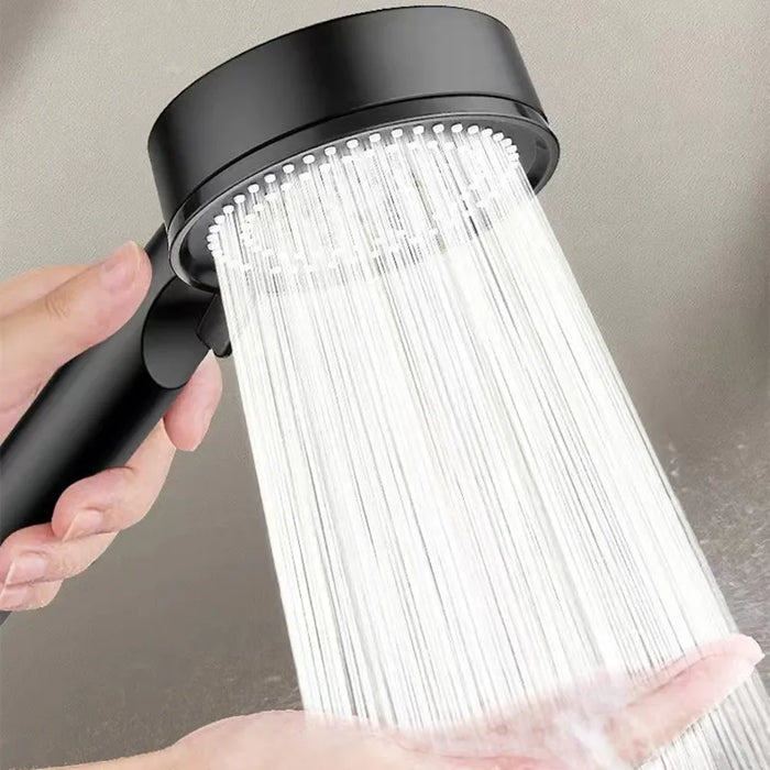 Enagua Mart 5 Modes Adjustable High-Pressure Shower Head - Water-Saving Spray Massage with Hook and Hose