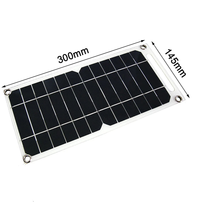 Enagua Mart 5V 5W-10W Portable Solar Panel - USB Outdoor Mobile Power DIY Travel Cell Phone Charger Battery Pack Power Panel