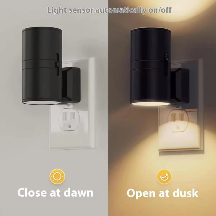 Enagua Mart LED Night Light – EU Plug-In Smart Motion Sensor Light for Home Hallways, Bedrooms, and Bathrooms