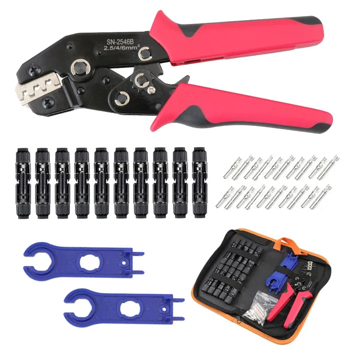 Enagua Mart Crimping Pliers Set for Solar Energy Systems - MC Tool Terminal Eletrico Connector