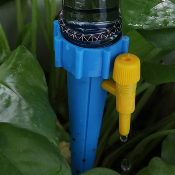 Enagua Mart Automatic Drip Irrigation System – Garden and Greenhouse Watering Set with Sprinklers and Nozzles