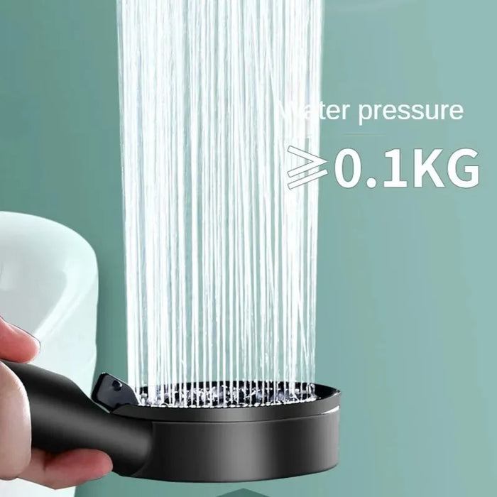 Enagua Mart 5 Modes Adjustable High-Pressure Shower Head - Water-Saving Spray Massage with Hook and Hose