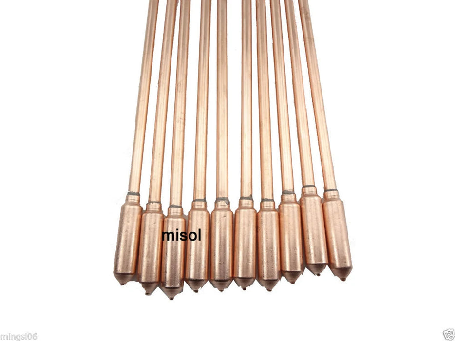 Enagua Mart 40cm Copper Heat Pipes - 10 PCS for Solar Water Heater Split Pressurized Systems