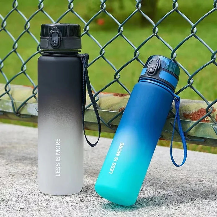 Enagua Mart 1 Liter Portable Sports Water Bottle - Leak-Proof, Lightweight for Outdoor and Gym Use