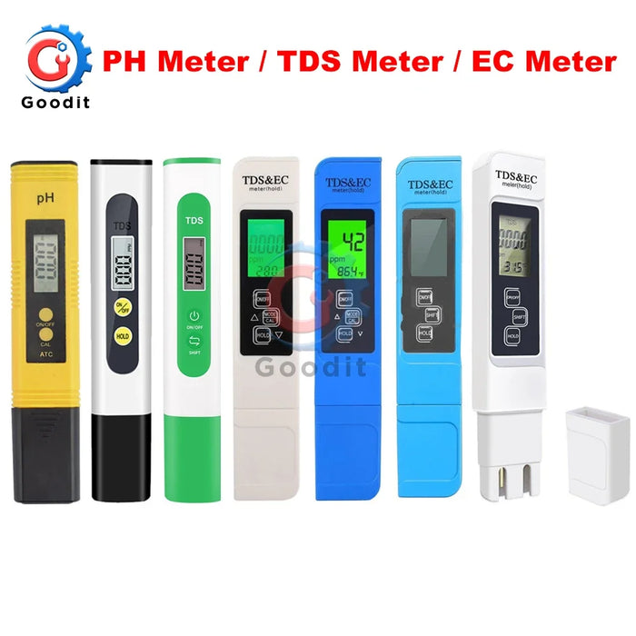 Enagua Mart Digital TDS Meter - Water Quality Tester for Drinking Water, Aquariums, Hydroponics, and Pools (0-9990 ppm)