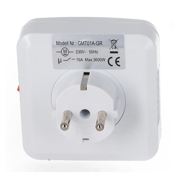 Enagua Mart Automatic Plug-In Timer Switch - Energy Efficient & Safe Timer Socket