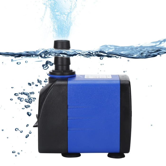 Enagua Mart Multifunctional Aquarium Water Pump - Submersible Pump for Fish Tanks, Ponds, Pools, and Fountains (3W, 4W, 6W, 10W, 15W, 25W)