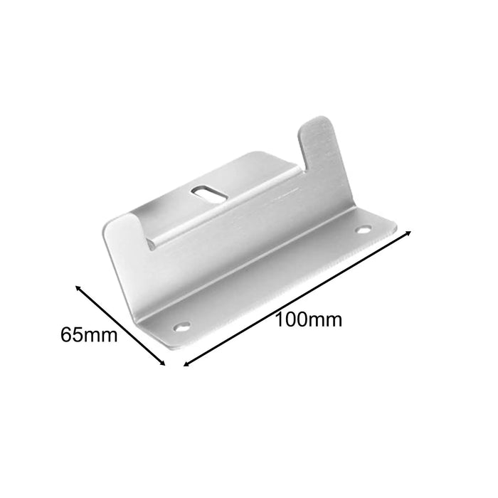 Enagua Mart Solar Panel Mounting Brackets - Z Bracket Replacement for Campers Off-Grid with Nuts and Screws